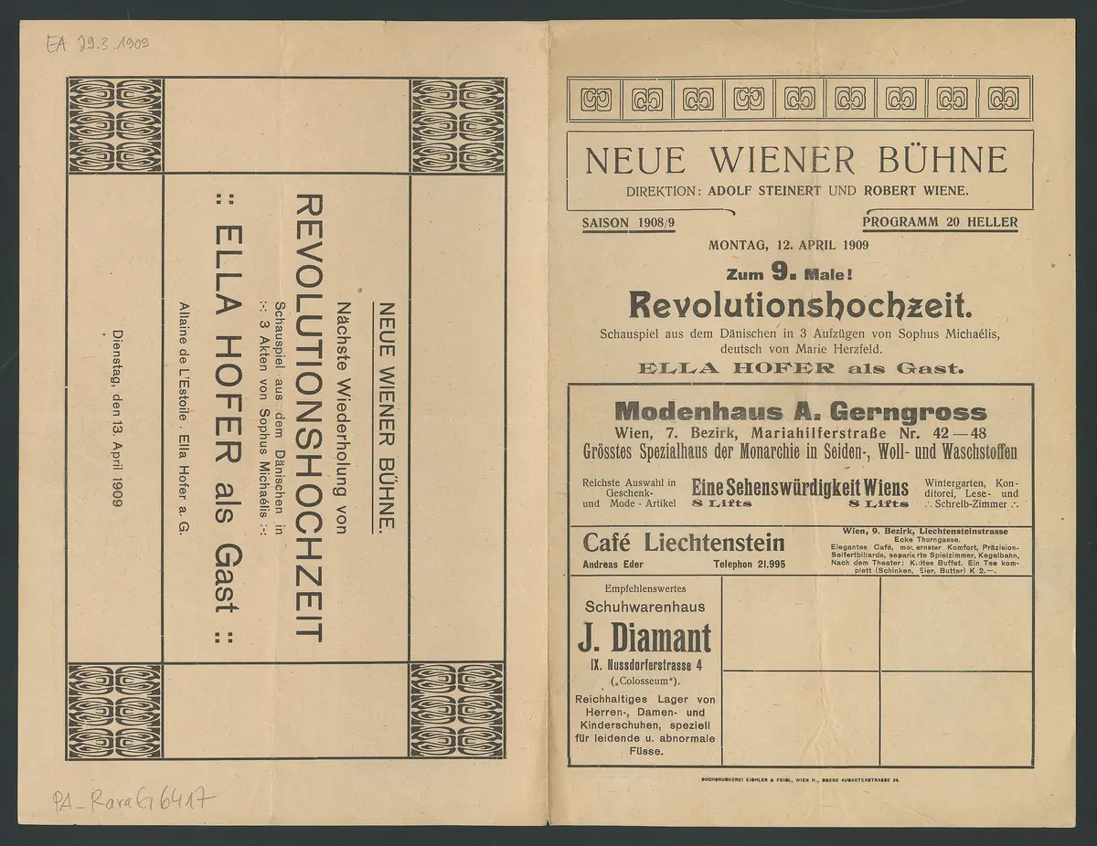 Revolutionshochzeit, Colombinens Gruß