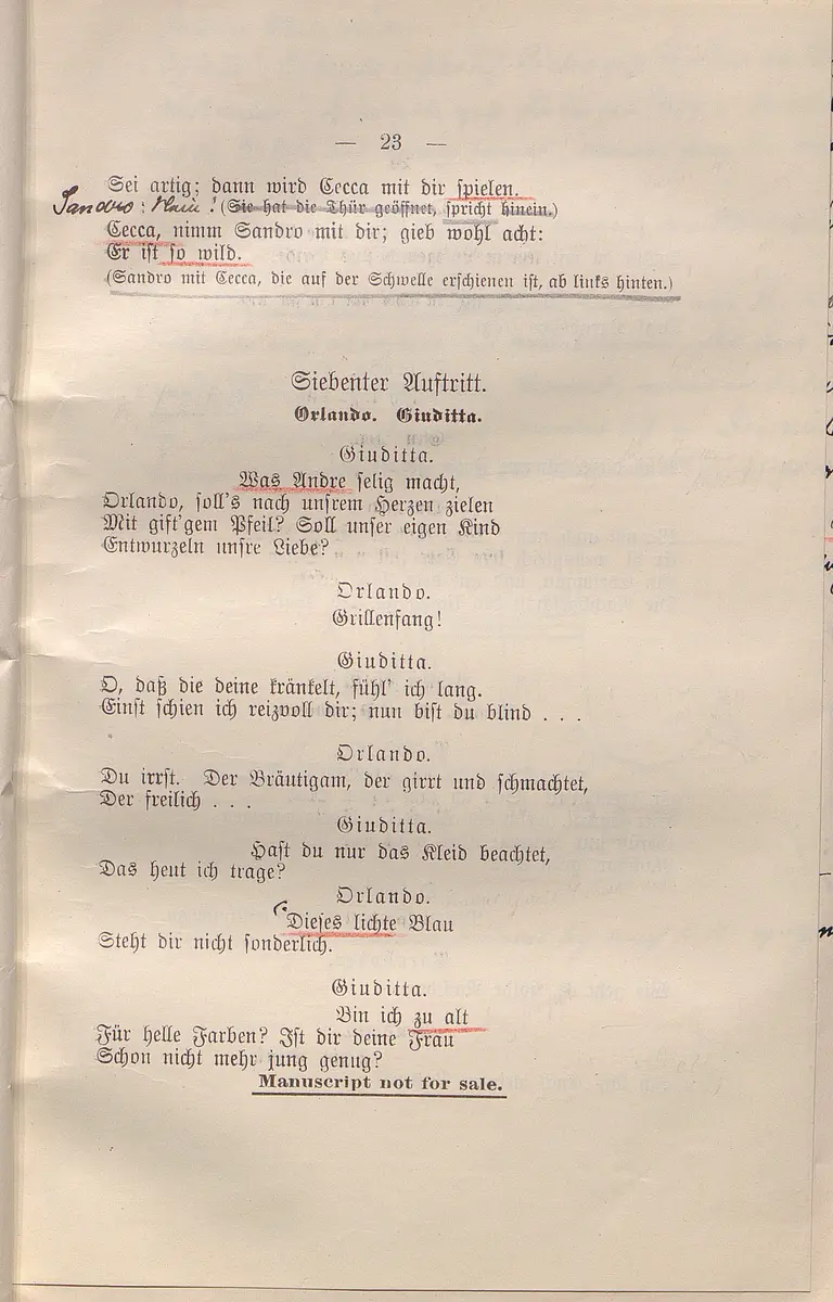 Die Zwillingsschwester.