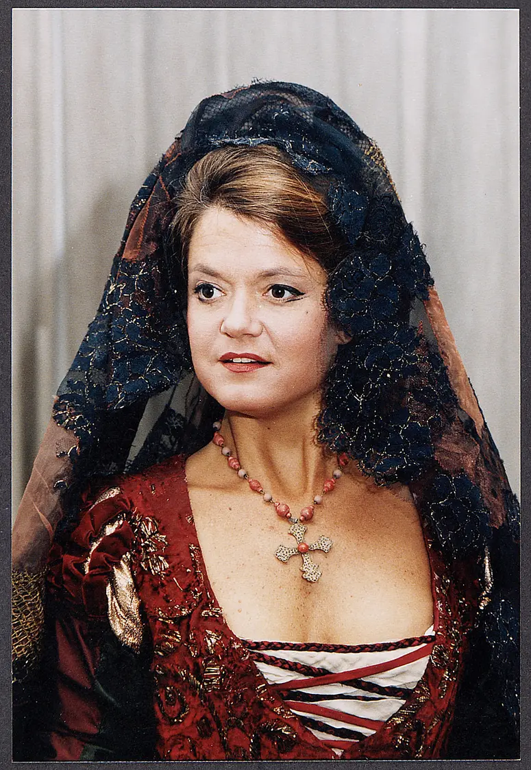 Nancy Gustafson, Verweis auf Stücktitel: Don Giovanni