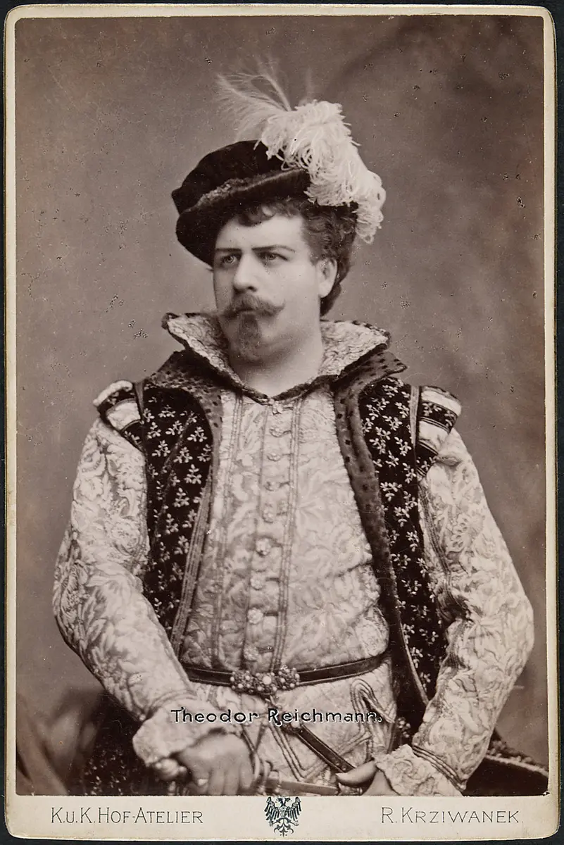 Theodor Reichmann, Verweis auf Stücktitel: Don Juan