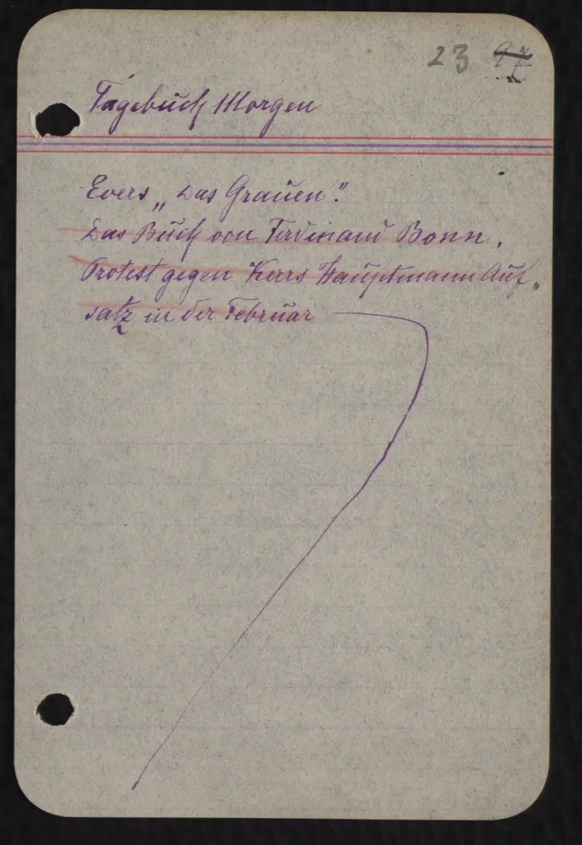 Aufzeichnung