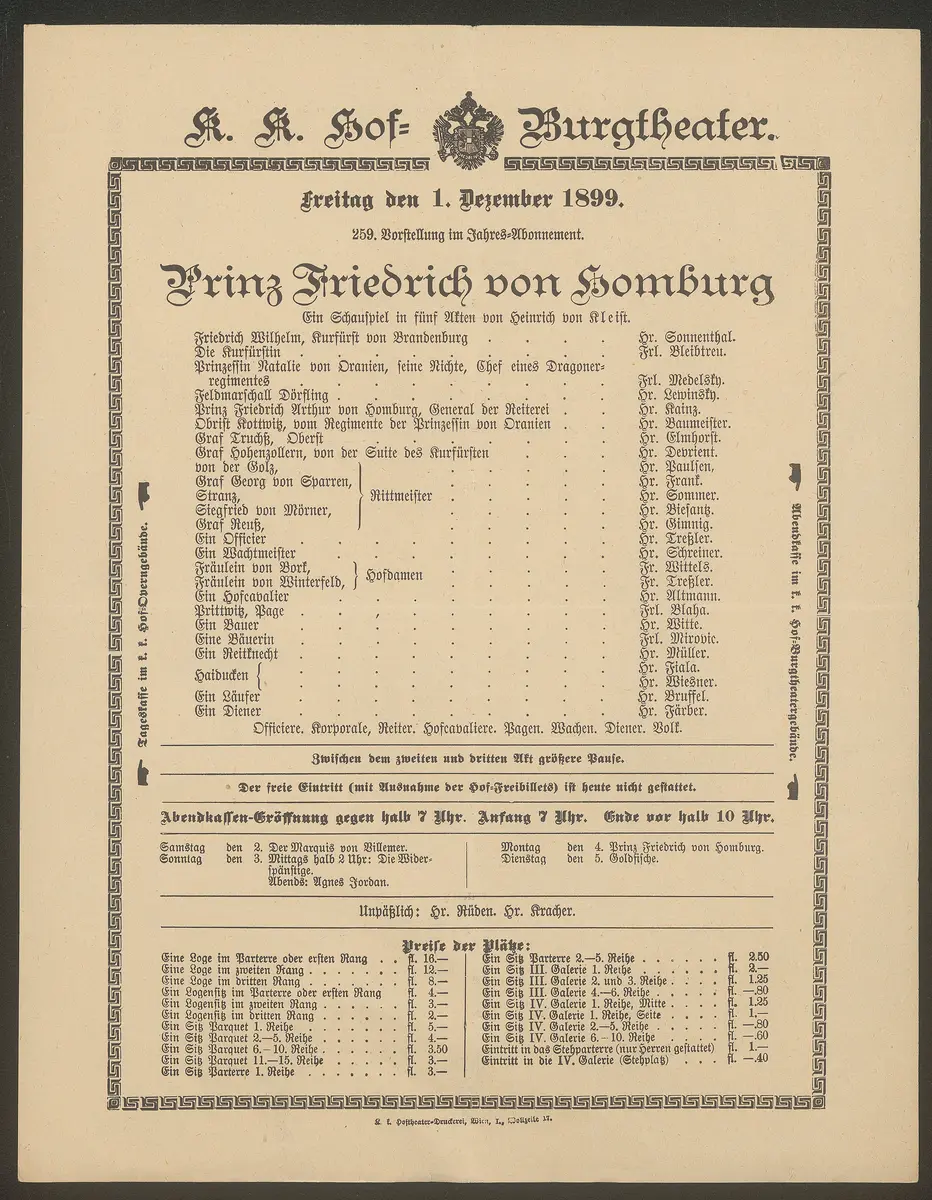 Prinz Friedrich von Homburg