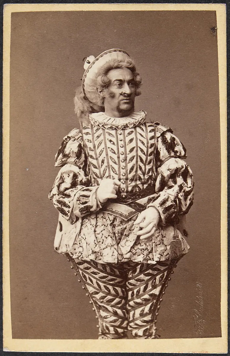 Karl Blasel, Verweis auf Stücktitel: Ritter Blaubart