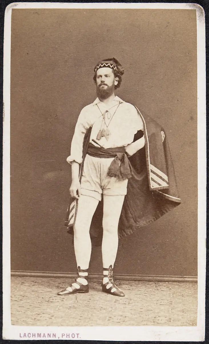 Franz Nachbaur sen., Verweis auf Stücktitel: Die Stumme von Portici