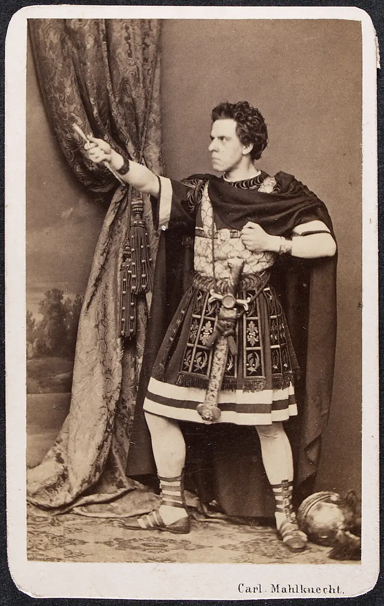 Josef Lewinsky, Verweis auf Stücktitel: Julius Caesar