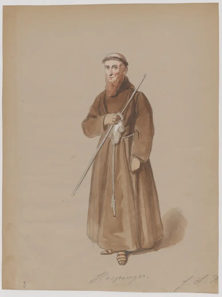 Andreas Hofer, der Sandwirt von Passeyer, Originaltitel: Das Trauerspiel in Tyrol, Titel der Serie: Figurinen des k.k. Hof-Burgtheaters