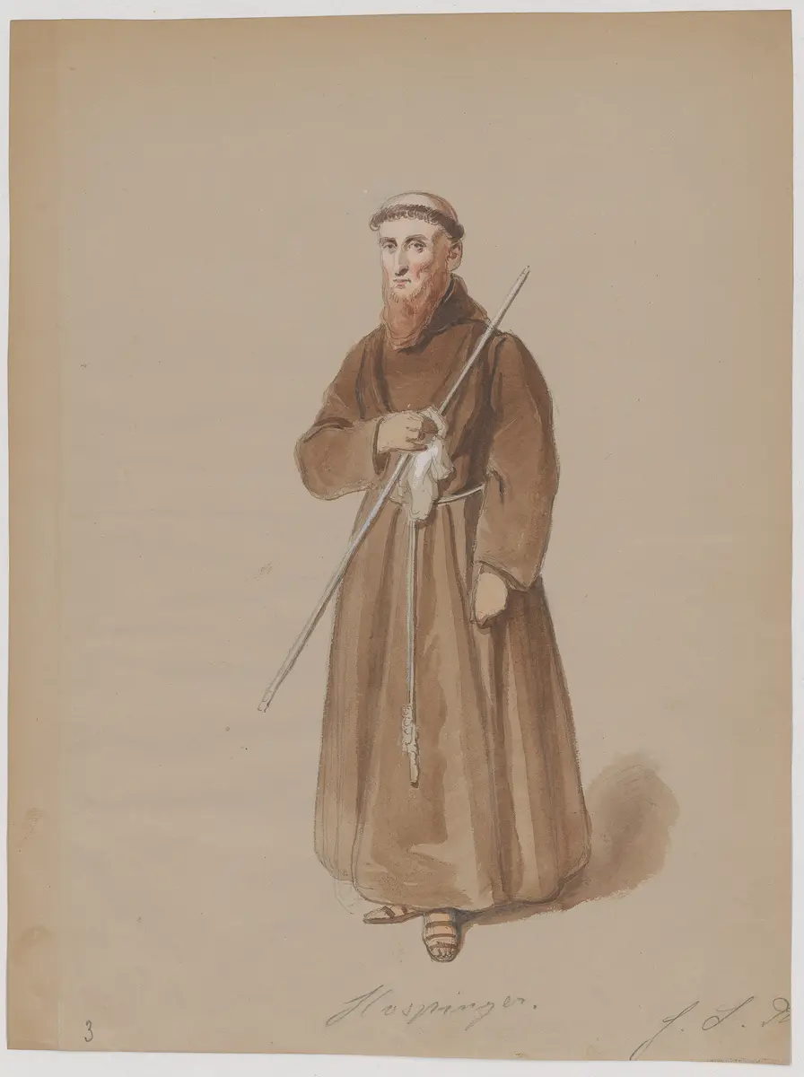 Andreas Hofer, der Sandwirt von Passeyer, Originaltitel: Das Trauerspiel in Tyrol, Titel der Serie: Figurinen des k.k. Hof-Burgtheaters