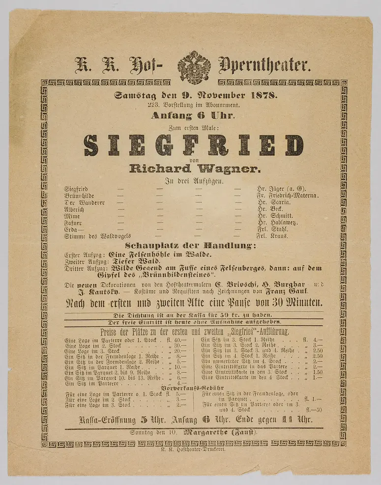 Siegfried, Der Ring des Nibelungen