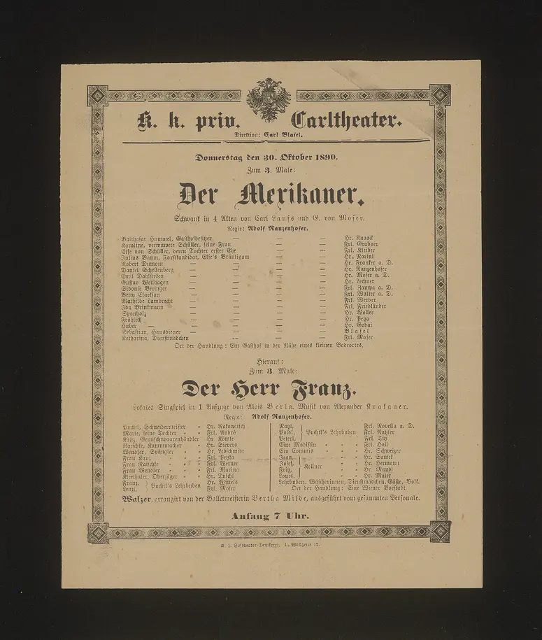 Der Mexikaner, Der Herr Franz