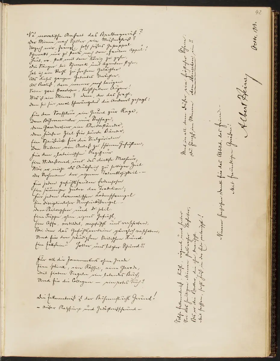 Gästebuch. Atelier Franz-Xaver Setzer, Wien