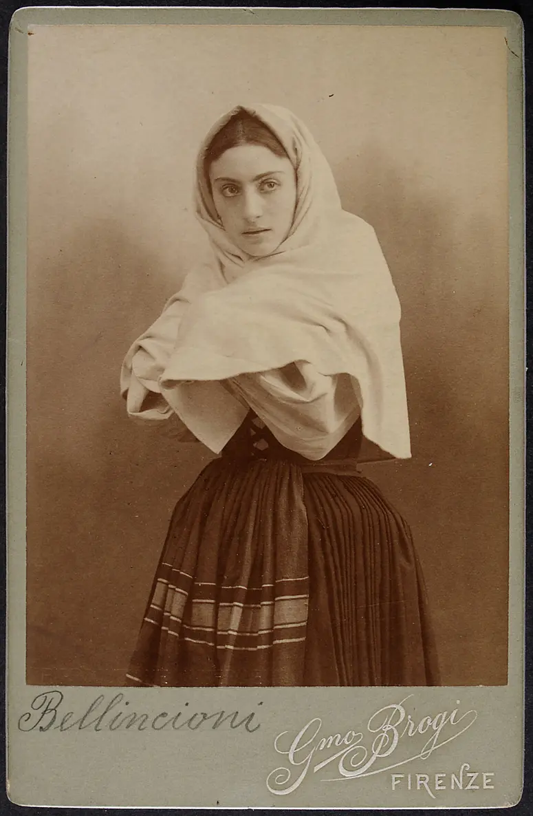 Gemma Bellincioni, Verweis auf Stücktitel: A Santa Lucia
