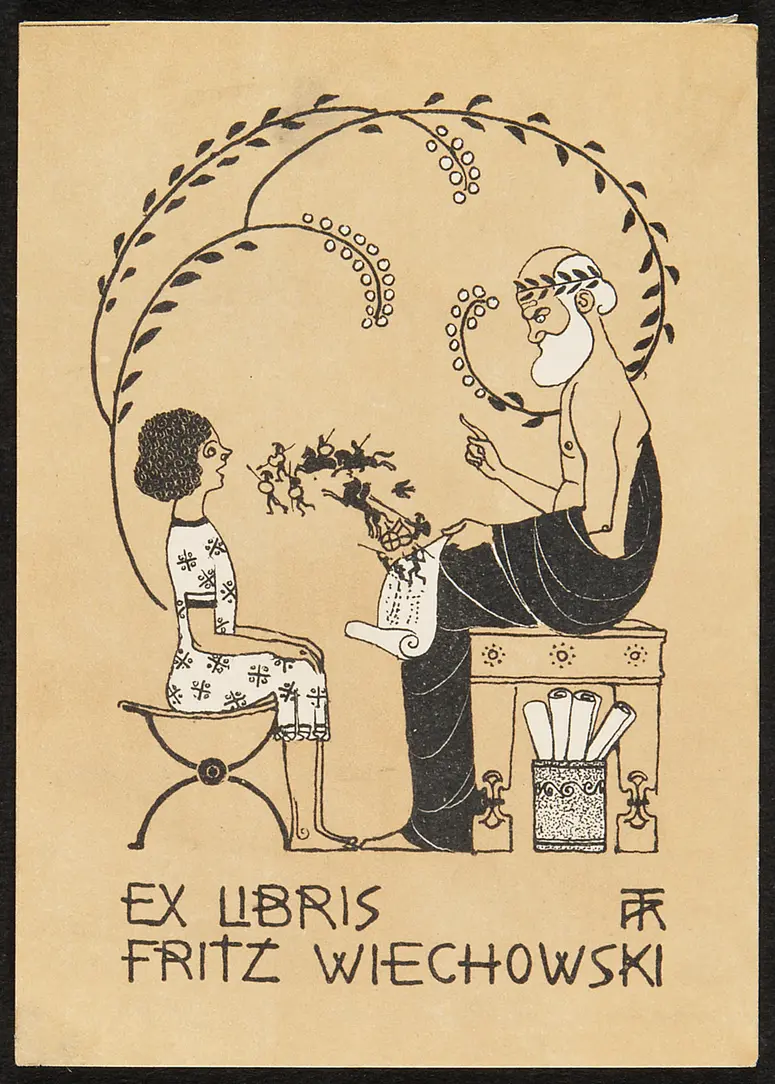 Exlibris Fritz Wiechowski