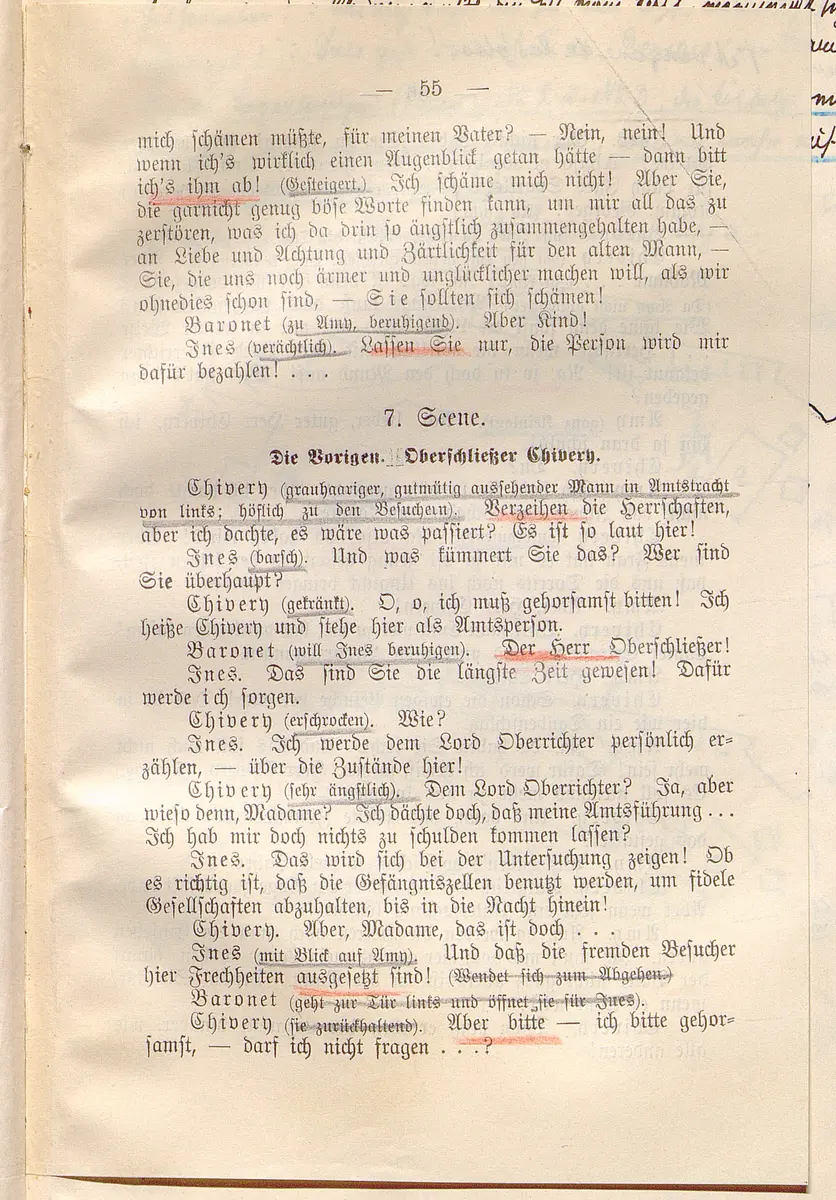 Klein Dorrit. Lustspiel in drei Akten