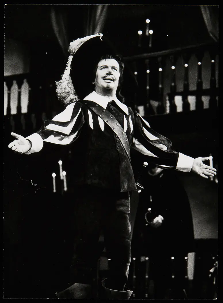 Heinz Reincke, Verweis auf Stücktitel: Cyrano von Bergerac