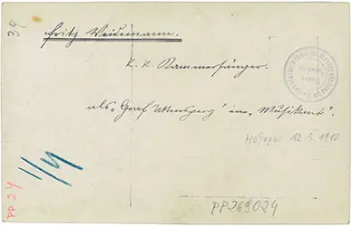 Friedrich Weidemann, Verweis auf Stücktitel: Der Musikant