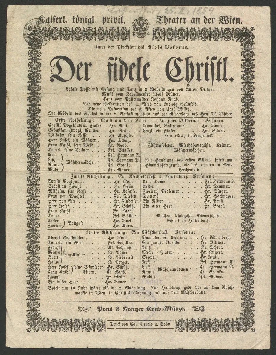 Der fidele Christl
