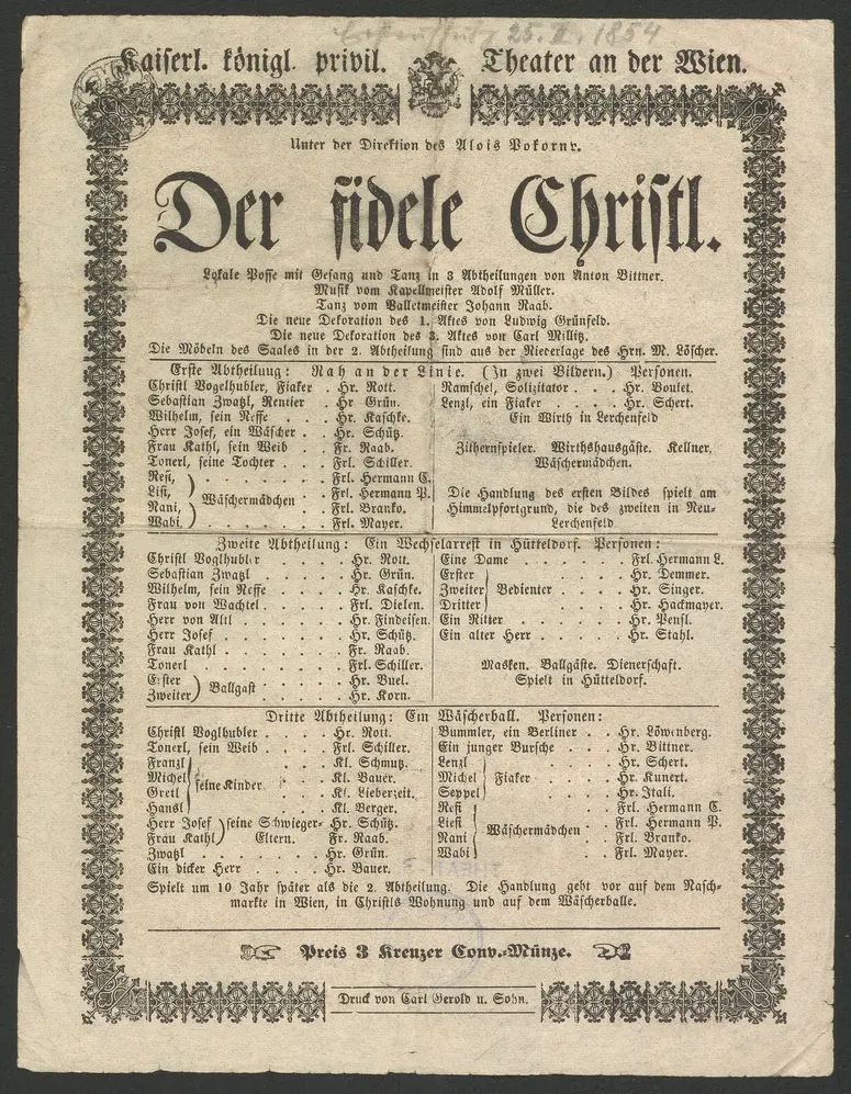 Der fidele Christl