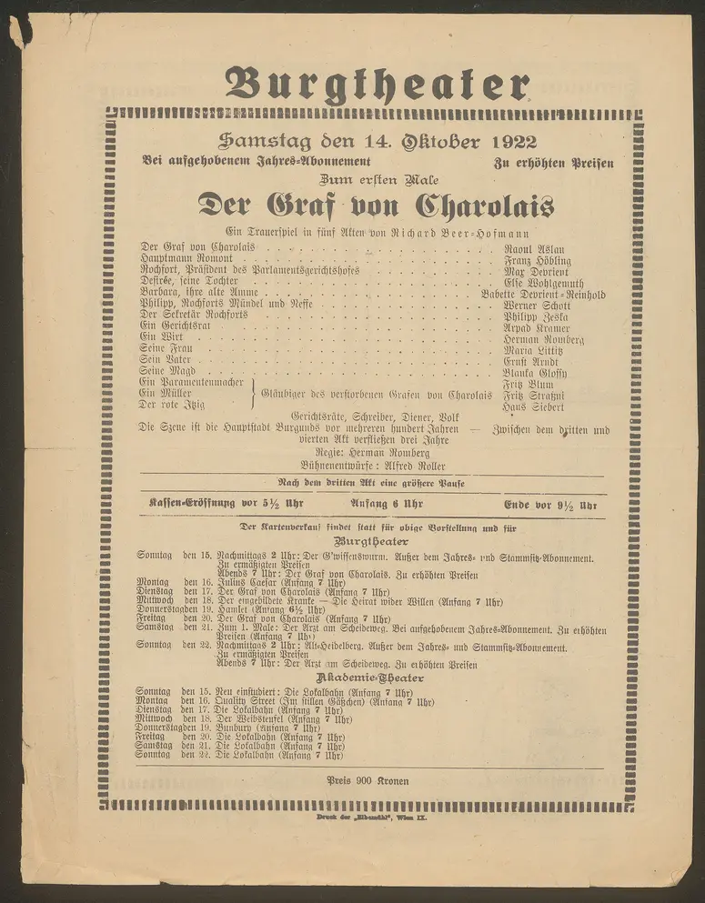 Der Graf von Charolais
