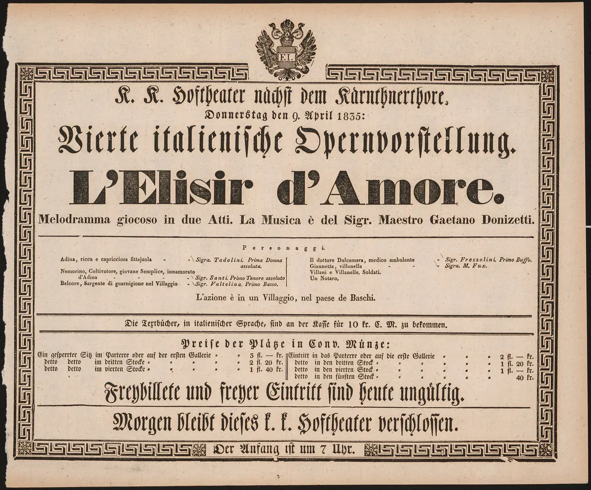 L'Elisir d'Amore