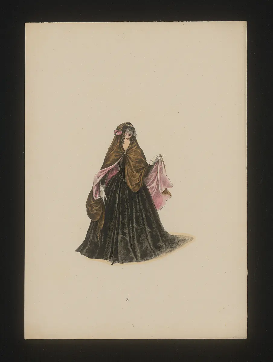 Marie von Medicis, Titel der Serie: Neue Costume-Sammlung verschiedener Zeiten und Nationen