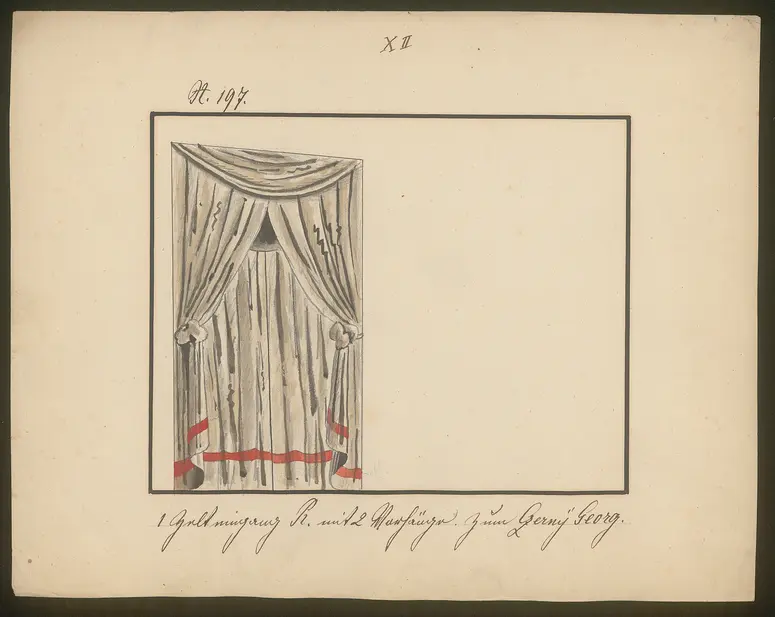 Czerny Georg, Titel der Serie: Dekorationsfundus der Hoftheater (Altbestand aus der ersten Hälfte des 19. Jh.)