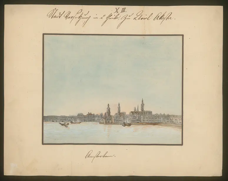 Uriel Acosta, Titel der Serie: Dekorationsfundus der Hoftheater (Altbestand aus der ersten Hälfte des 19. Jh.)