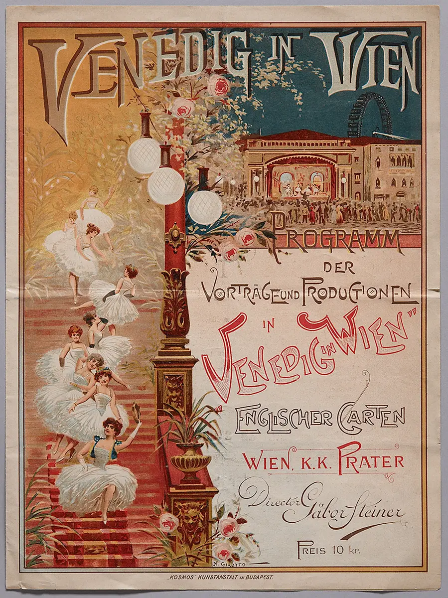 Venedig in Wien, Verweis auf Stücktitel: Der Carneval in Venedig