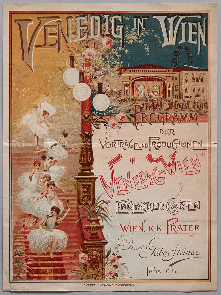 Venedig in Wien, Verweis auf Stücktitel: Der Carneval in Venedig