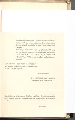 Protokolle der Ausschusssitzungen des Vereines des Deutschen Volkstheaters in Wien