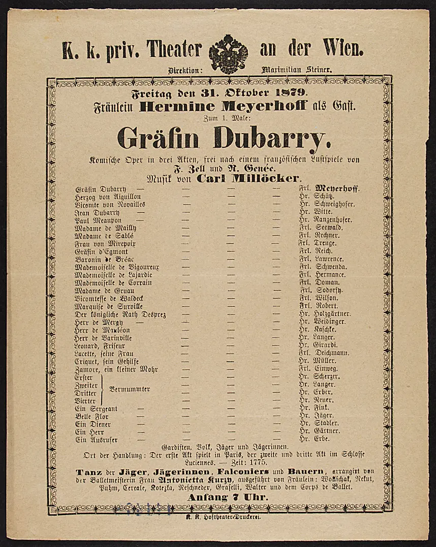 Gräfin Dubarry