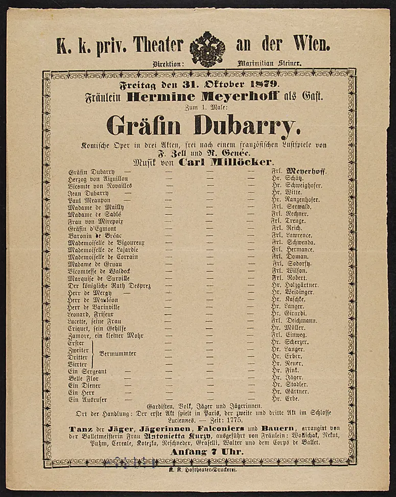 Gräfin Dubarry