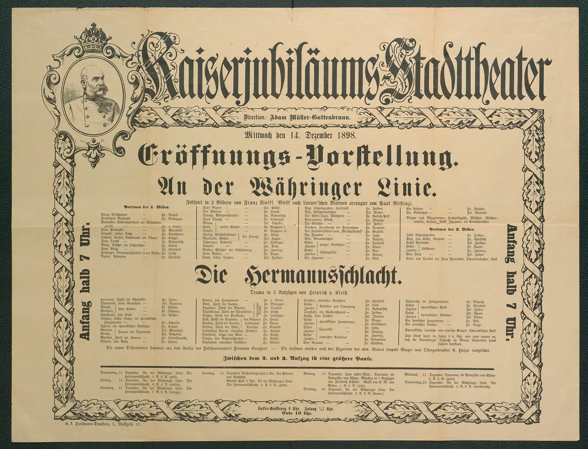 An der Währiger Linie, Die Hermannschlacht