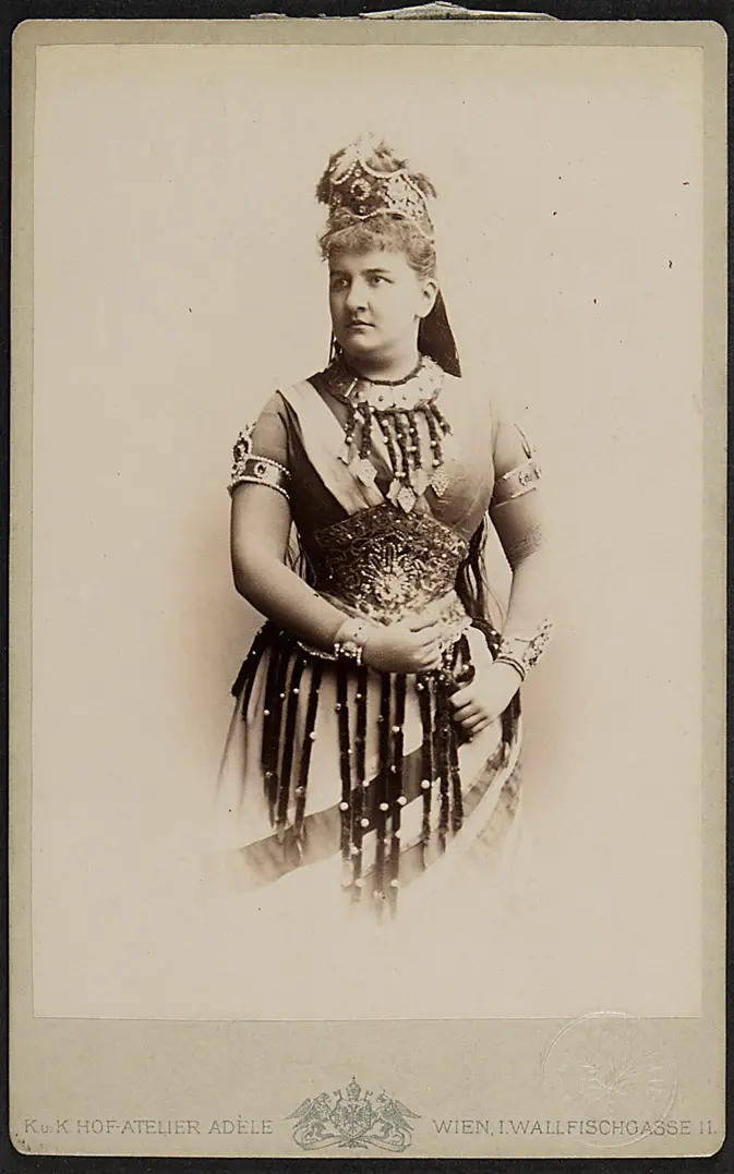 Louise von Ehrenstein, Verweis auf Stücktitel: Die Afrikanerin