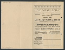 Das nackte Weib (La femme nue), Colombinens Gruß