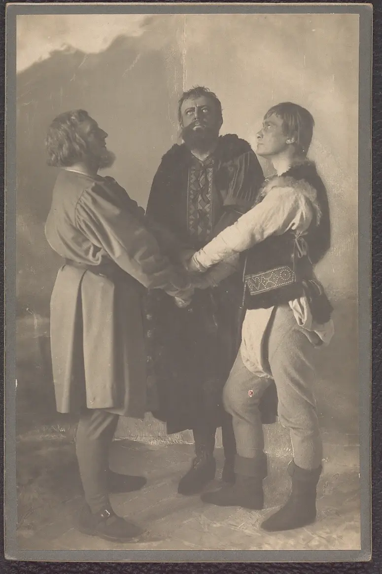 Josef Kainz, Verweis auf Stücktitel: Wilhelm Tell