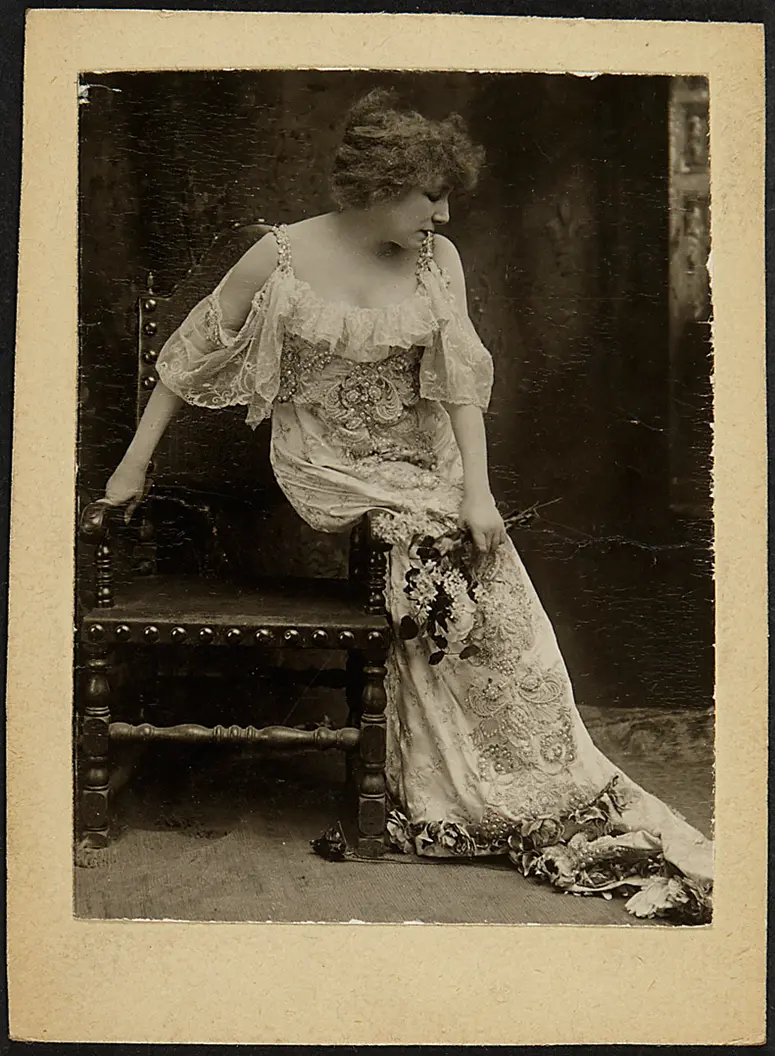 Sarah Bernhardt, Verweis auf Stücktitel: Die Kameliendame