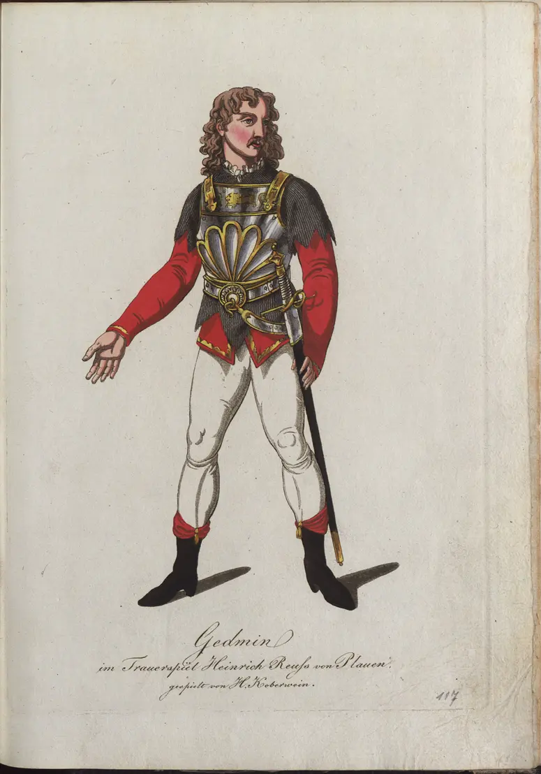 Heinrich Reuß von Plauen, Alternativtitel: Heinrich Reuss von Plauen, Titel der Serie: Auswahl schöner Costumes für Theater- und Ball-Anzüge