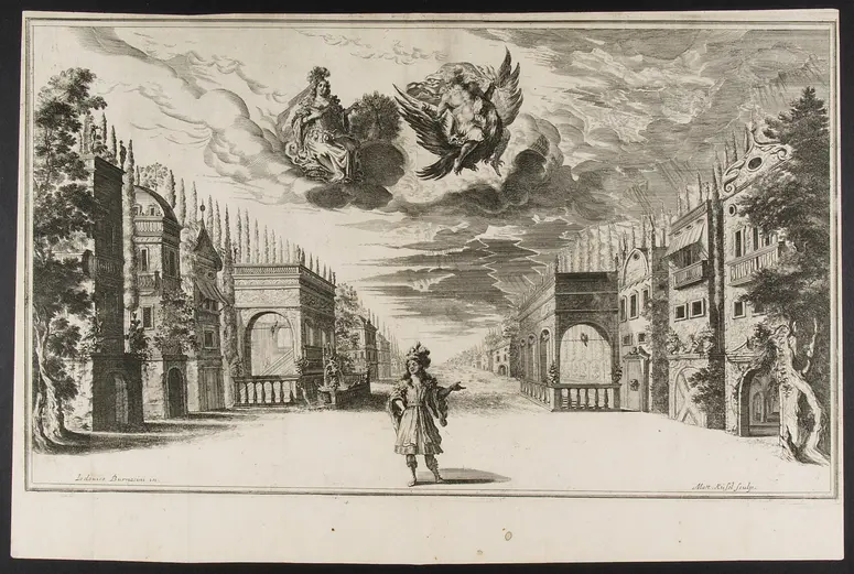 Il Pomo d'Oro, Titel in Vorlageform: Il Pomo d'Oro. Festa Teatrale Rappresenta in Vienna per l'augustissime Nozze delle Sacre Cesaree Reali Maesta di Leopoldo e Margherita., Alternativtitel: Der guldene Apfel