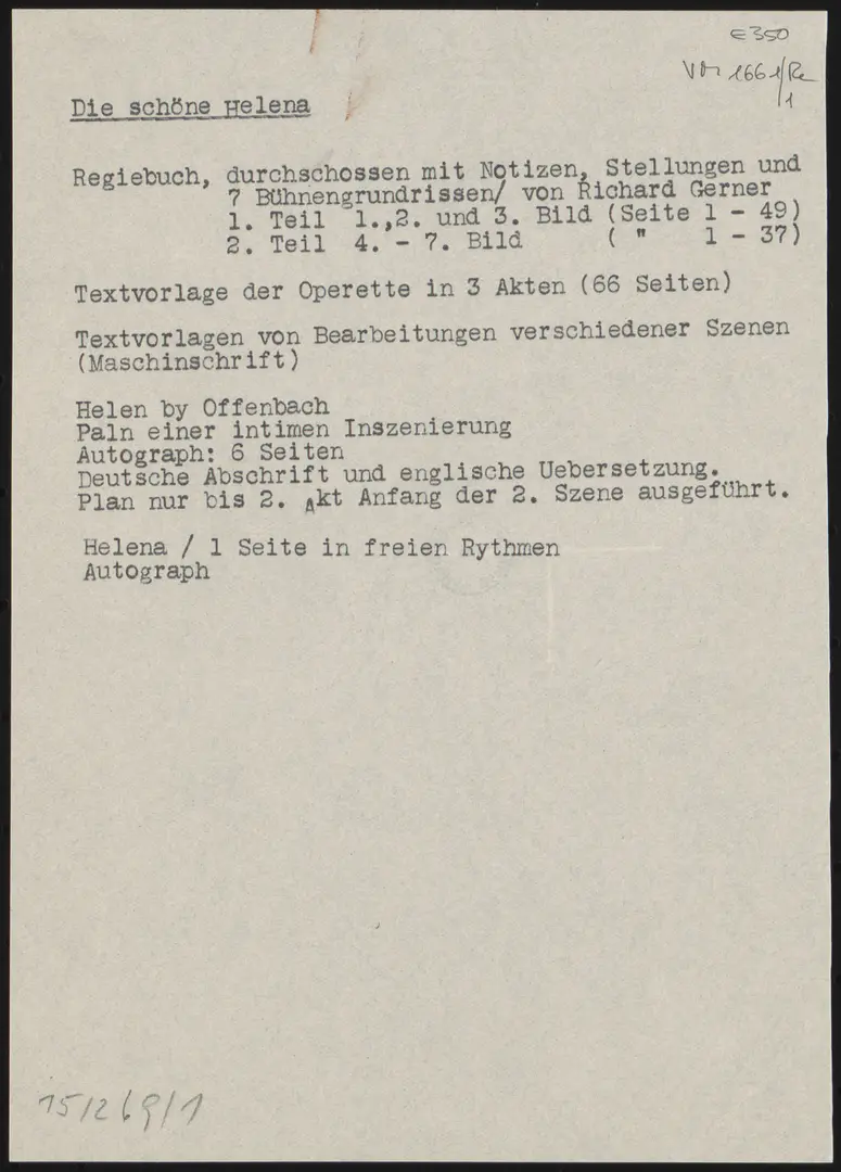 Die schöne Helena