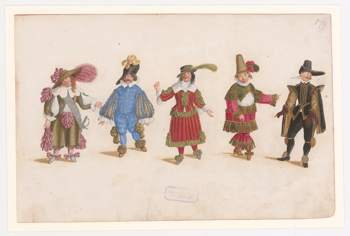 Kindermasken, Titel der Serie: Nani e Maschere ridicole