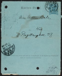 Kartenbrief