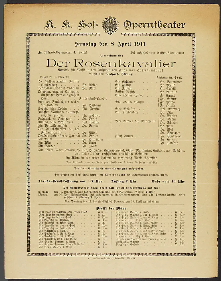 Der Rosenkavalier