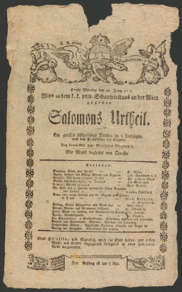 Salomons Urtheil