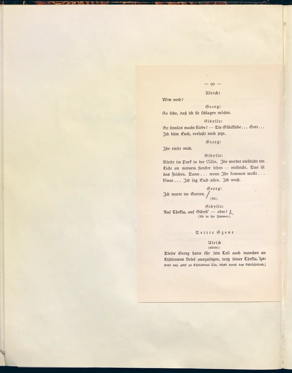 Logik des Herzens. Lustspiel in 4 Aufzügen