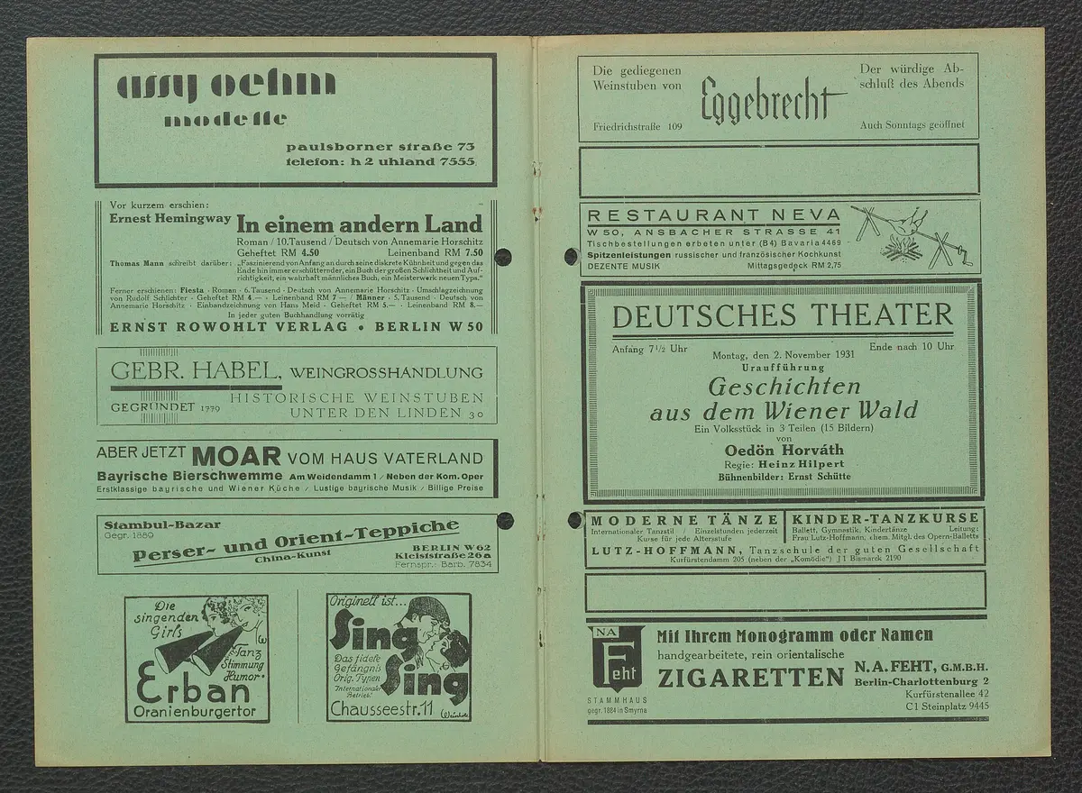 Geschichten aus dem Wiener Wald