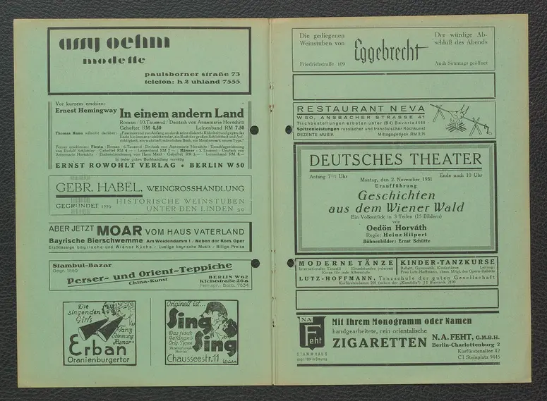 Geschichten aus dem Wiener Wald