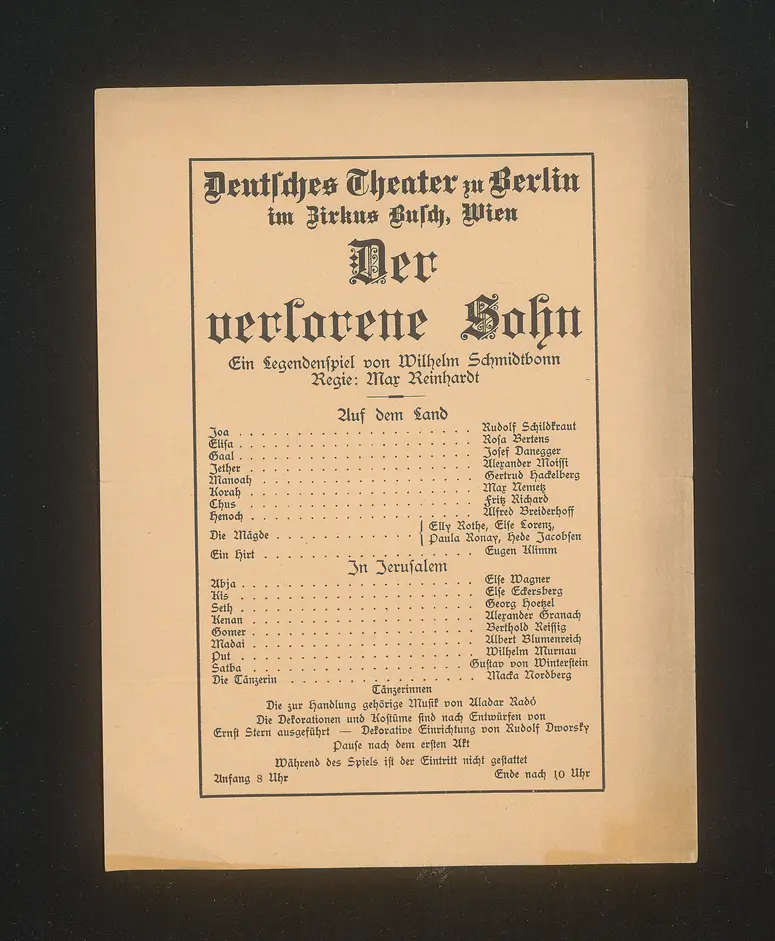 Der verlorene Sohn