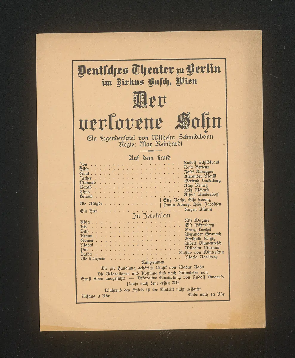 Der verlorene Sohn