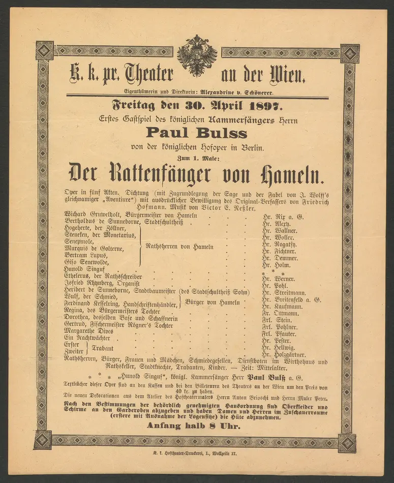 Der Rattenfänger von Hameln
