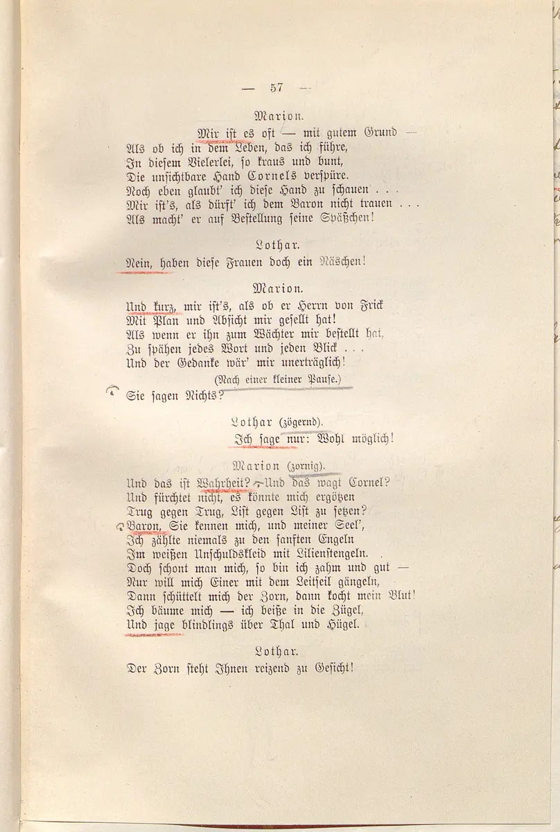 Die Fee Caprice. Lustspiel in 3 Akten